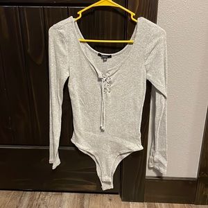 Gray Bodysuit